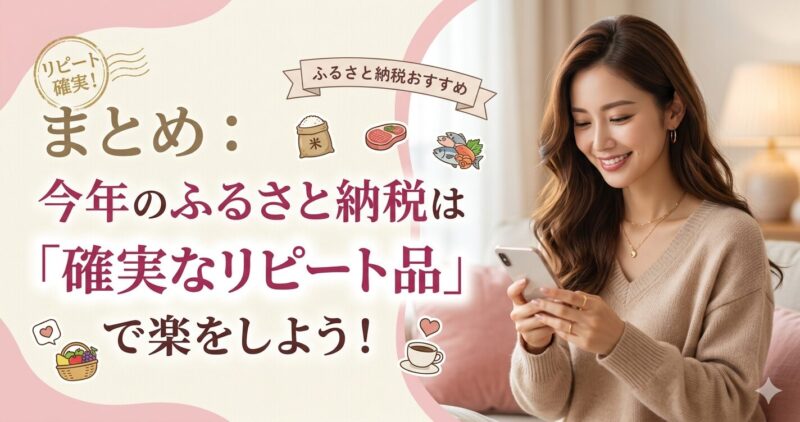 ふるさと納税 失敗しない 40代主婦